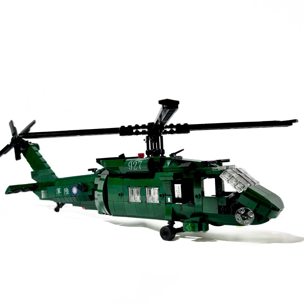 ❮LEGO❯ 國軍UH-60M黑鷹直升機(正版/樂高設計/客製/玩具/積木/模型)-細節圖4