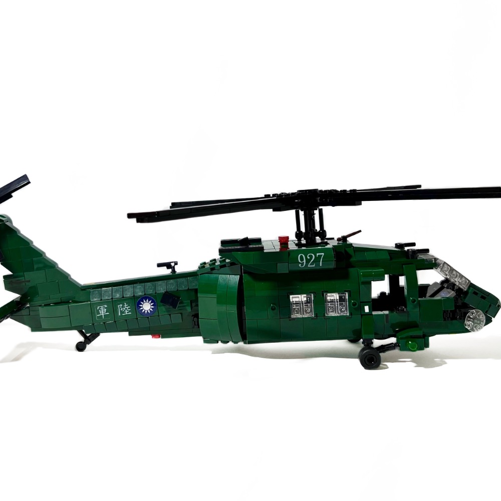 ❮LEGO❯ 國軍UH-60M黑鷹直升機(正版/樂高設計/客製/玩具/積木/模型)-細節圖5