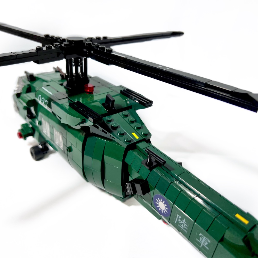❮LEGO❯ 國軍UH-60M黑鷹直升機(正版/樂高設計/客製/玩具/積木/模型)-細節圖10