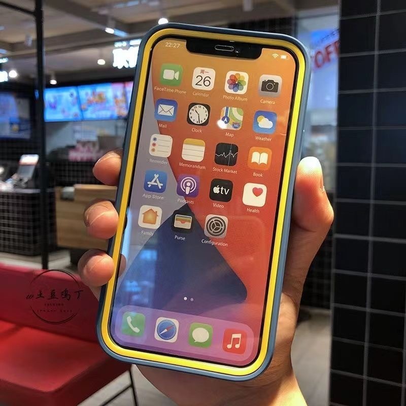 【RuRu】潮流翻玩三合一手機殼 蘋果全型號 鏡頭墊高保護 磨砂材質 全機包覆 防摔軟殼-細節圖3