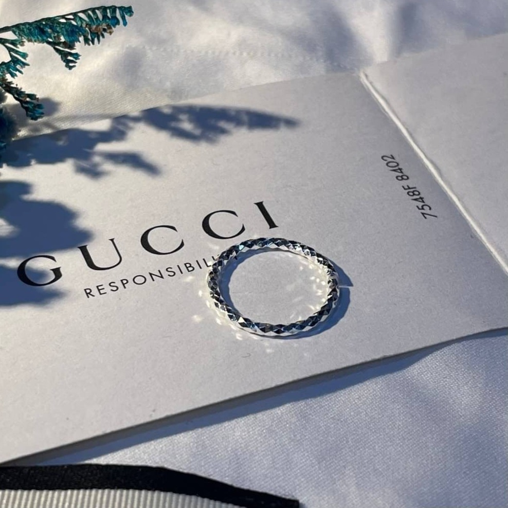 【RuRu】小眾設計《925純銀》波光粼粼車花戒指 厚度2mm-細節圖2