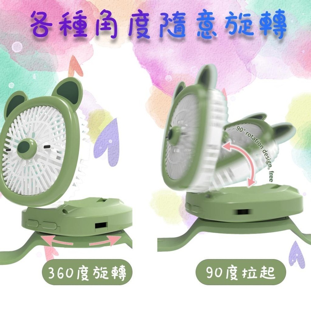 🎁現貨24H出 【最新代】風扇手錶 迷你風扇 三段風速 USB充電 可愛造型 輕巧隨身風扇  【多件另有優惠】｜換你來玩-細節圖6