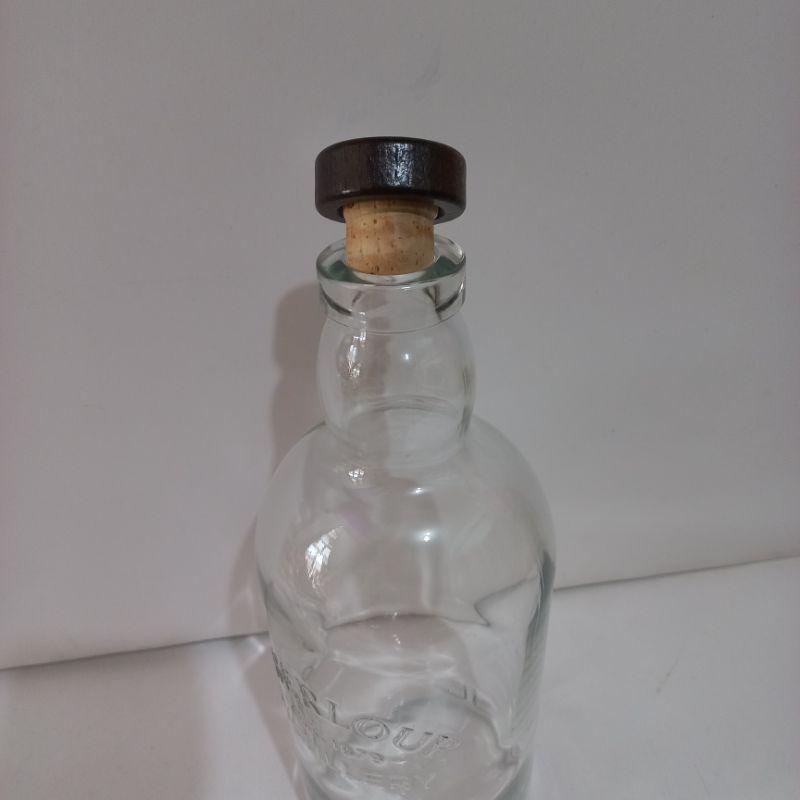 威士忌空酒瓶 限量玻璃瓶 浮雕酒瓶-細節圖3