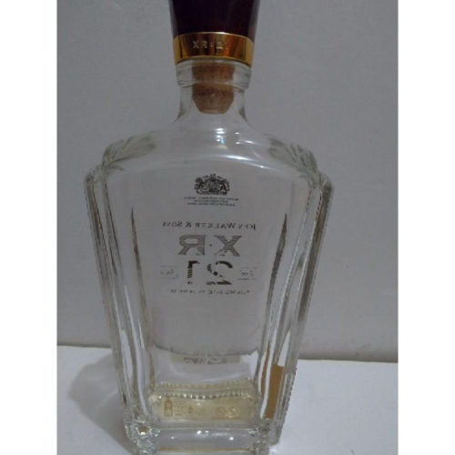 XR21年威士忌空酒瓶玻璃瓶