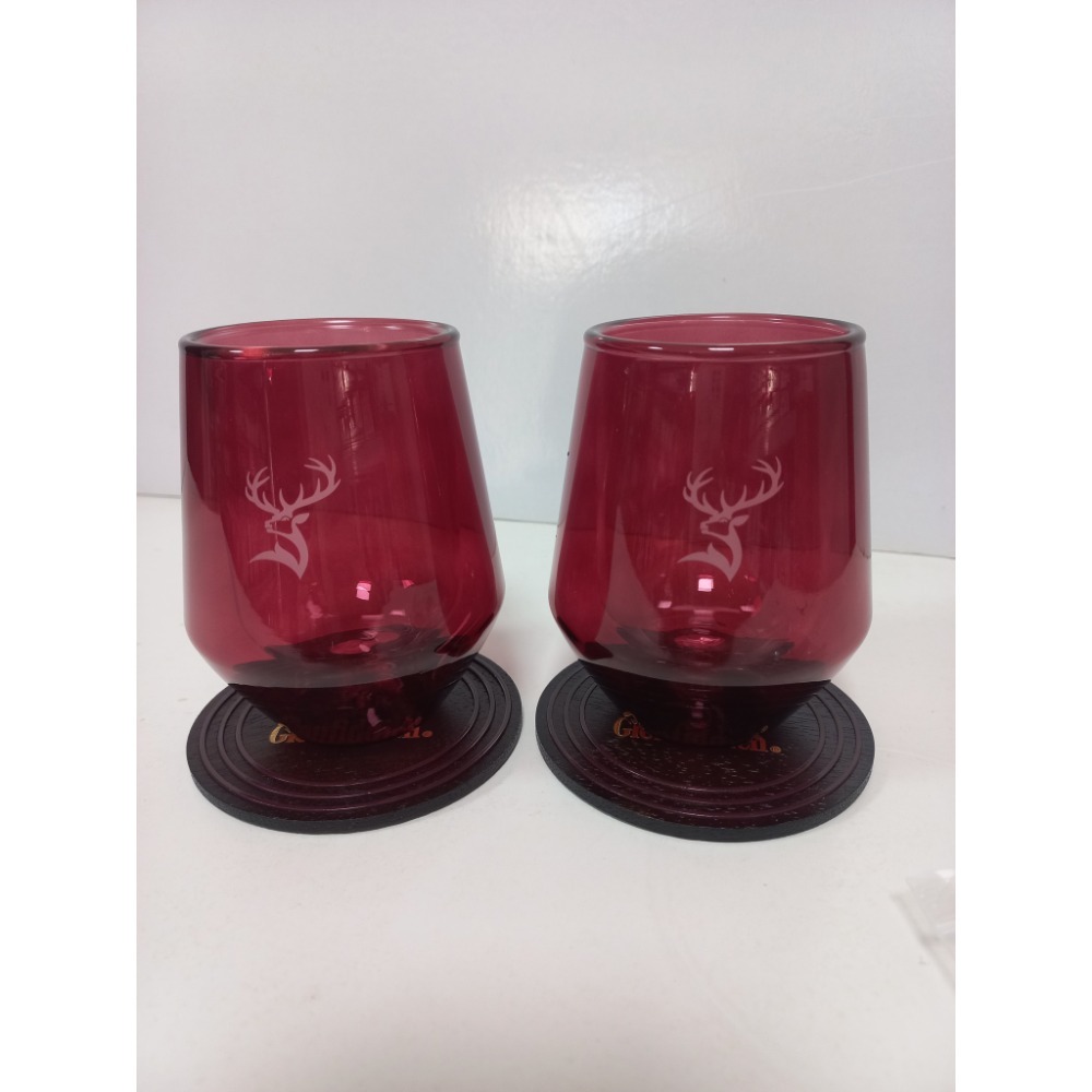 格蘭菲迪 威士忌杯+杯墊 雙層酒杯 酒杯-細節圖2