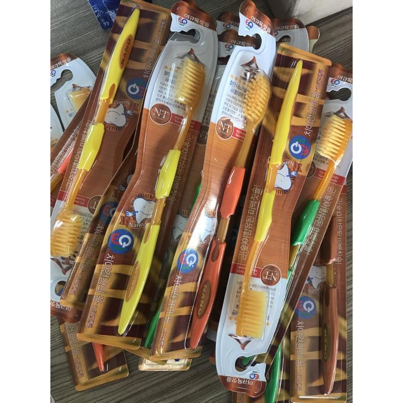 韓國健康奈米Q軟毛牙刷 1支【美日多多】 牙刷-細節圖7