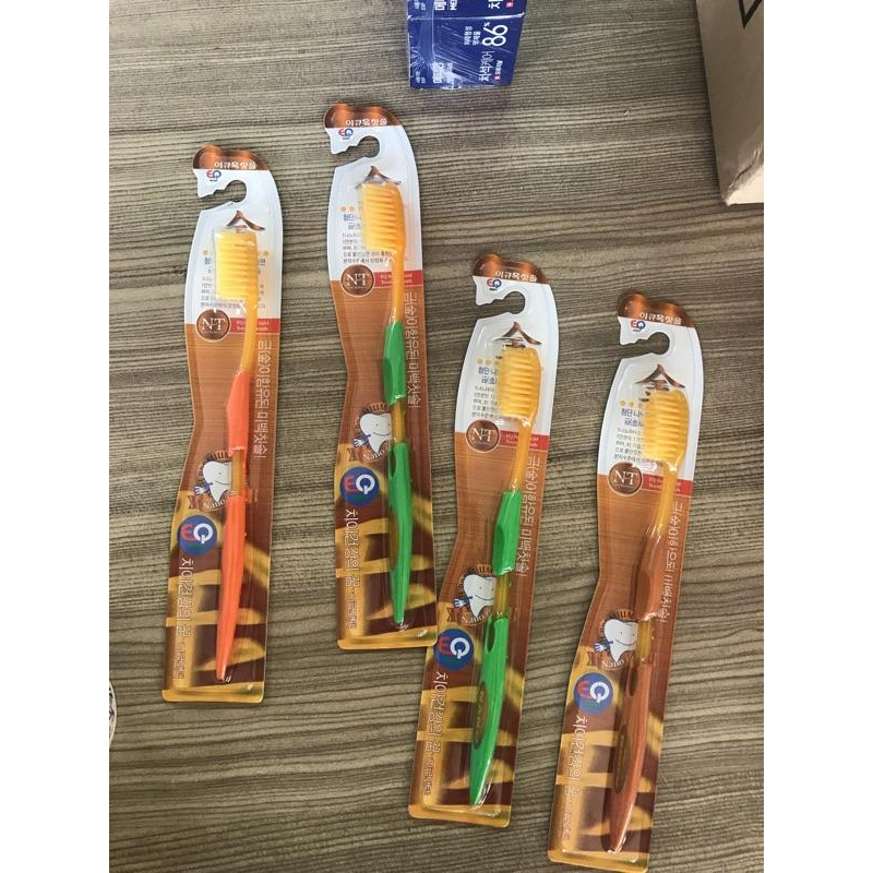 韓國健康奈米Q軟毛牙刷 1支【美日多多】 牙刷-細節圖8