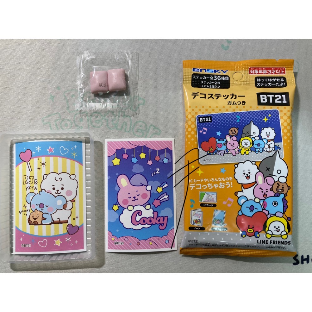 BT21 裝飾貼紙 盲袋-細節圖3