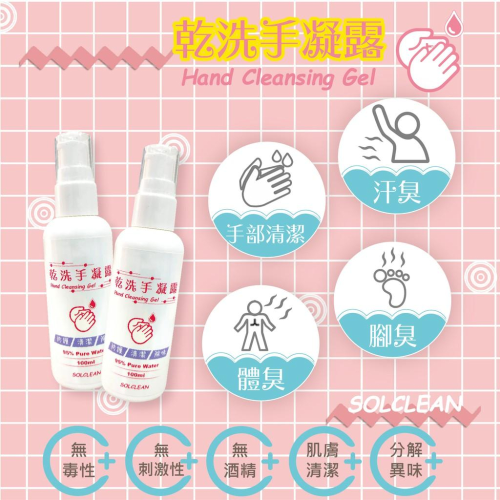 水可靈乾洗手凝露【純水性非酒精 清潔防護不刺激】-細節圖4
