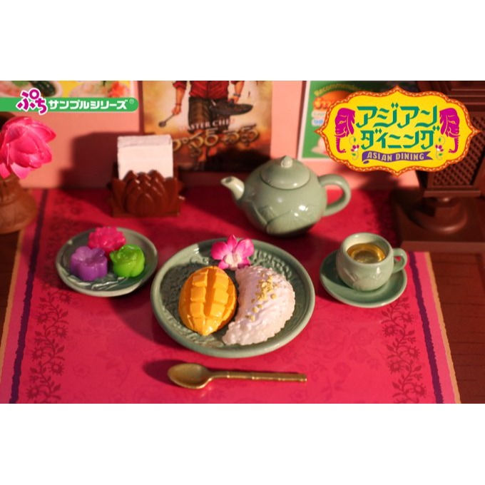 【許願扭蛋機】『現貨』 Re-Ment盒玩 亞洲料理食堂 一盒8個 擬真 亞洲料理 食物 飲料-細節圖5