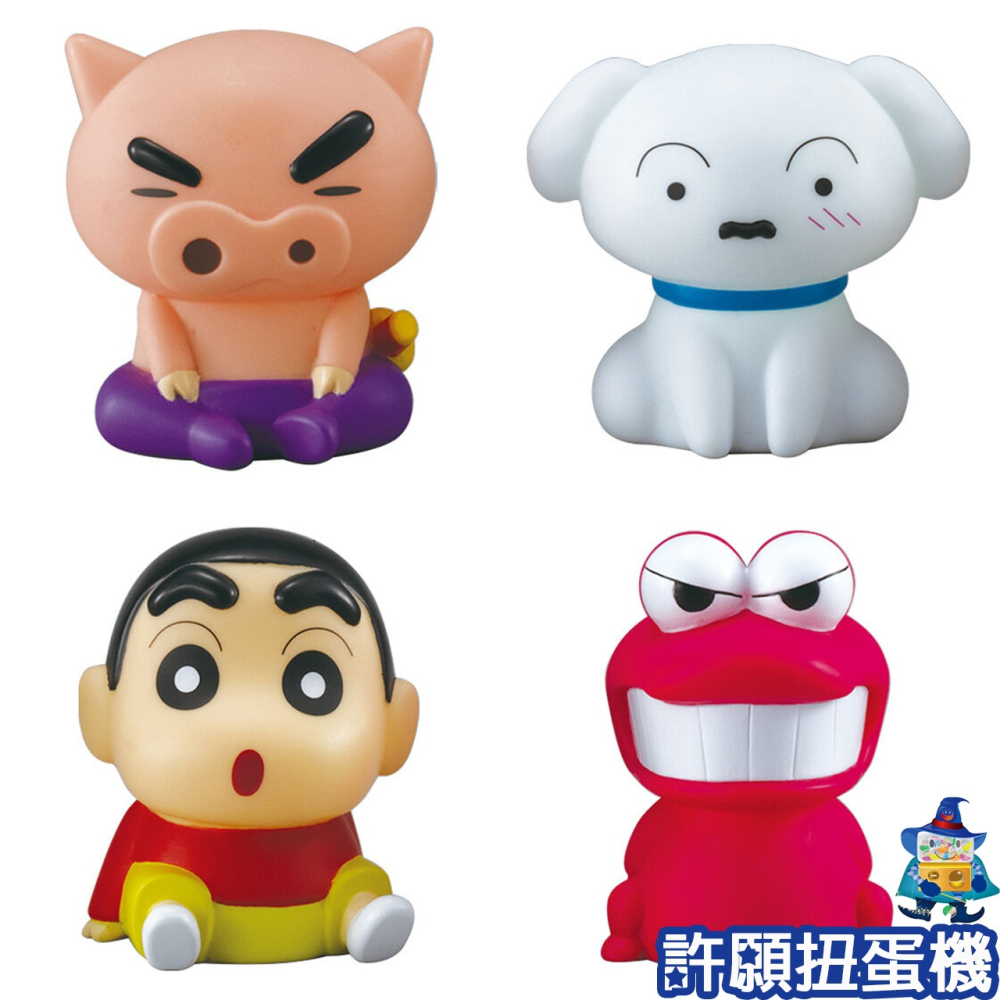【許願扭蛋機】『現貨』 蠟筆小新 發光公仔 全5種 扭蛋 轉蛋 BANDAI 小新 發光 公仔-細節圖2