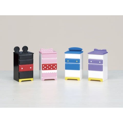 【許願扭蛋機】『現貨』 AlphaTakaba 迪士尼特製抽屜模型 全4種 扭蛋 轉蛋 T-ART 迪士尼 擬真 櫃子-細節圖2