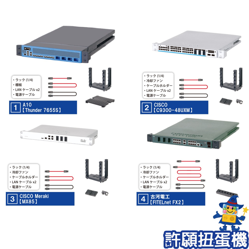 『現貨』 掌中電腦網路主機 1.2 全4種 扭蛋 轉蛋 Tarlin 擬真 電腦 網路 主機 伺服器 【許願扭蛋機】-細節圖2