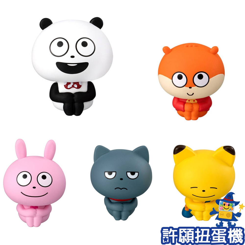 『現貨』 等待中 西村裕二 工作室UG 全5種 扭蛋 轉蛋 BANDAI 公仔 【許願扭蛋機】-細節圖2