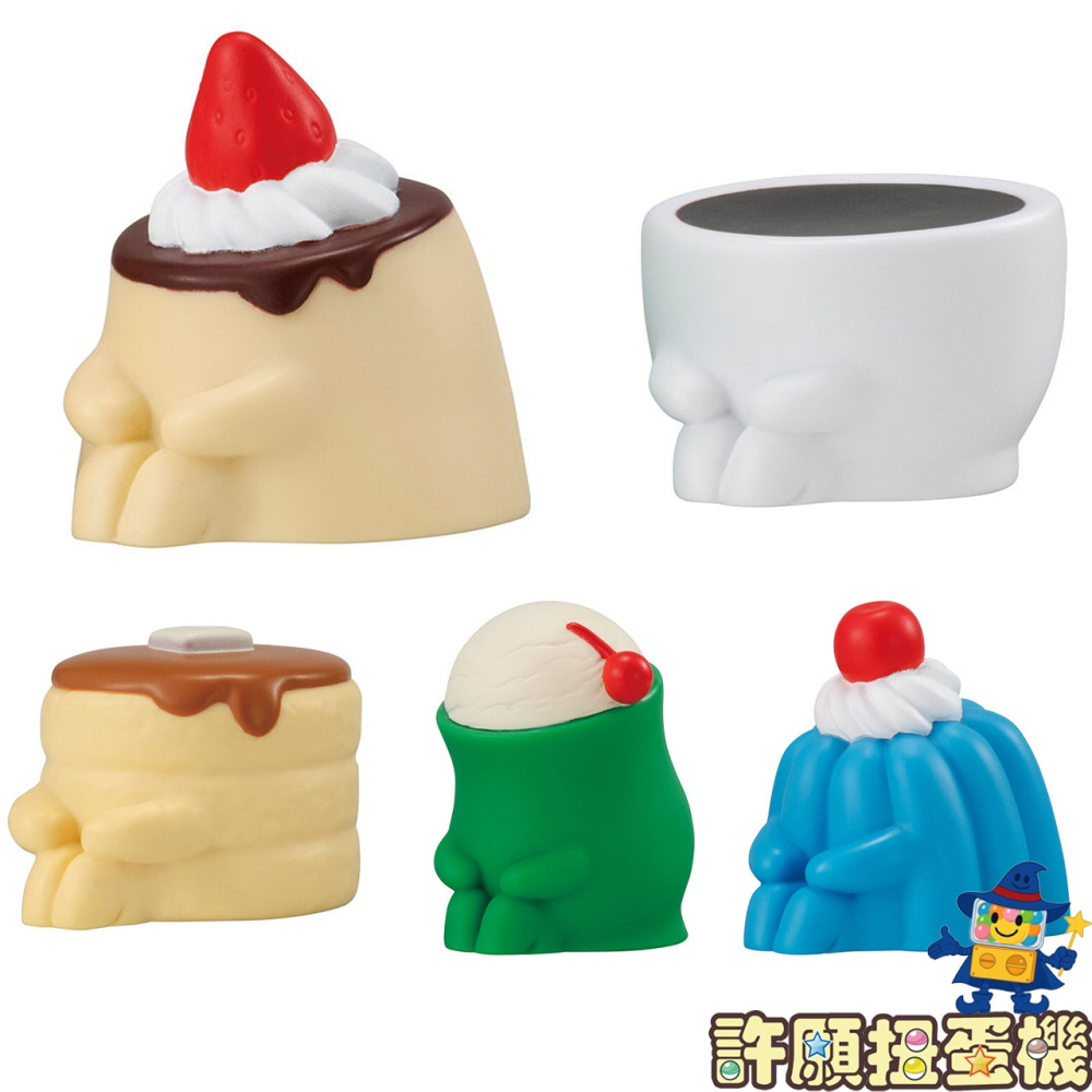 『現貨』 等待中發光咖啡廳 全5種 扭蛋 轉蛋 BANDAI 發光 公仔 喫茶店 【許願扭蛋機】-細節圖2