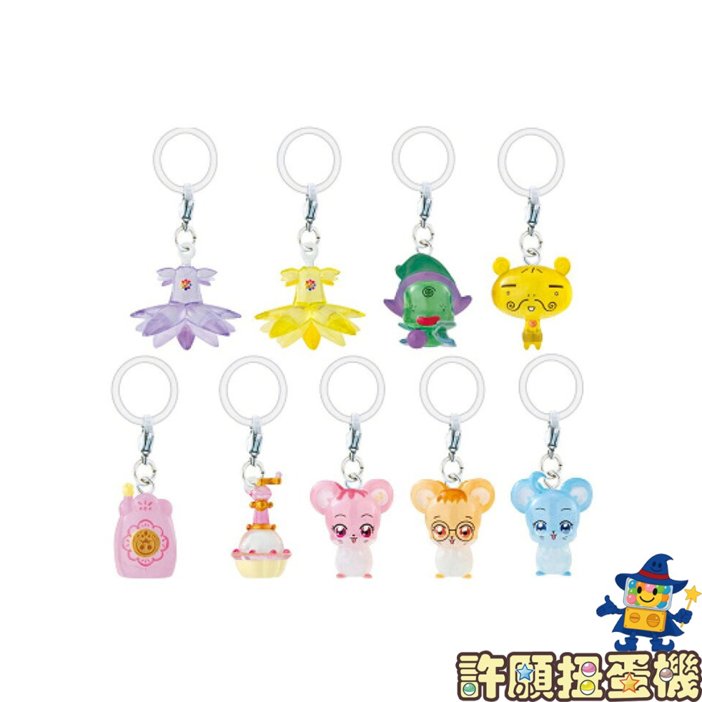 『現貨』 小魔女DOREMI 周邊造型吊飾P5 精靈篇 全9種 扭蛋 轉蛋 BANDAI 公仔 吊飾 【許願扭蛋機】-細節圖2
