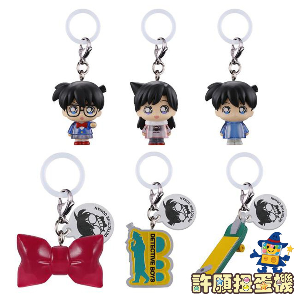 『現貨』 名偵探柯南 角色造型吊飾 P3全6種 扭蛋 轉蛋 BANDAI 公仔 吊飾 【許願扭蛋機】-細節圖2