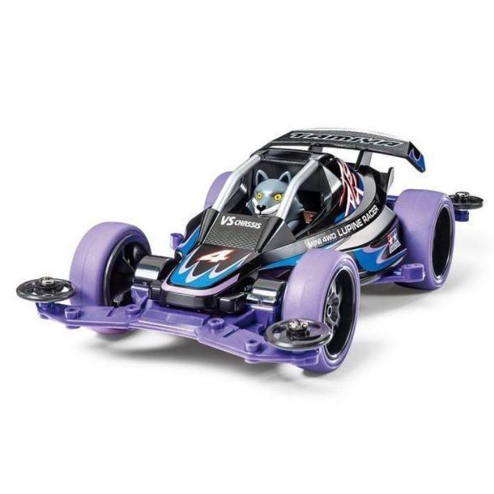 四驅車-田宮 18085 Lupine Racer 灰狼(紫色VS底盤)-細節圖2
