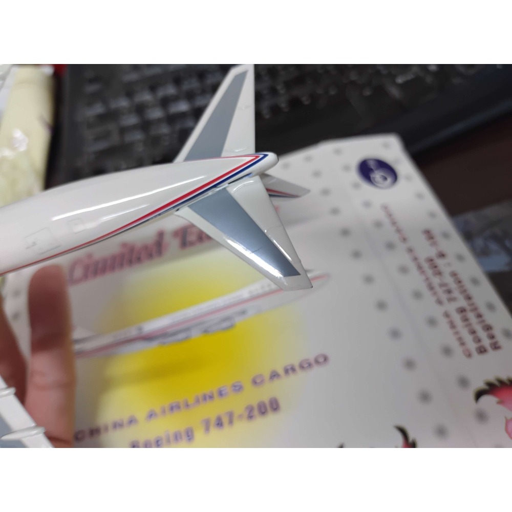 1:400 中華航空 China Airlines 747-200F B-198 Phoenix製作-細節圖4