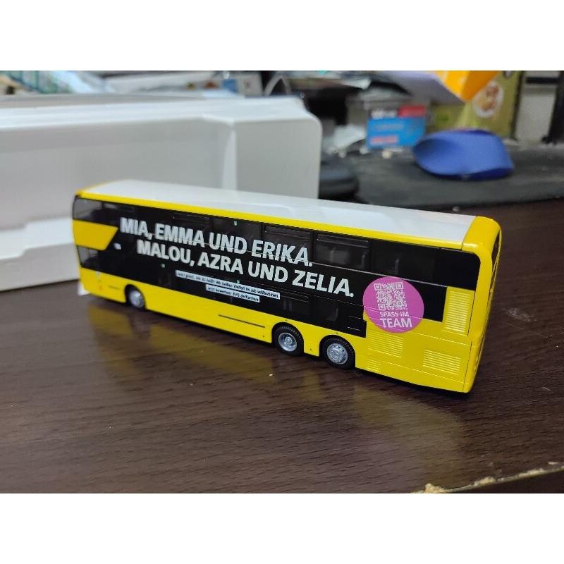 1:87 Alexander Dennis Enviro 500 BVG 雙層巴士模型 Rietze製作-細節圖3