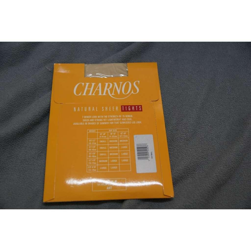 英國高級品牌 CHARNOS 灰色 絲襪 L號 5DEN-細節圖2