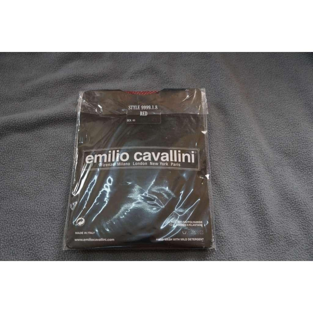 義大利知名設計師 同名品牌 EMILIO CAVALLINI 網襪 絲襪 ONE SIZE 義大利製造-細節圖2