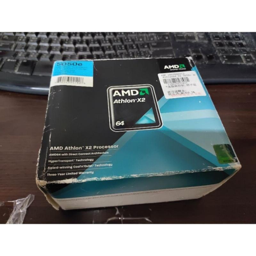 AMD athlon x2 64 5050e 電腦cpu 附風扇