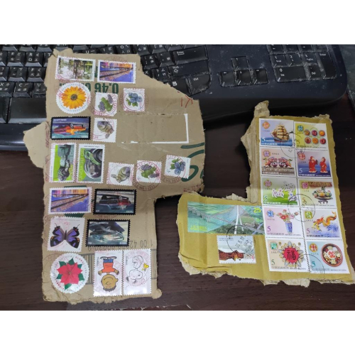 集郵 美國和台灣郵票