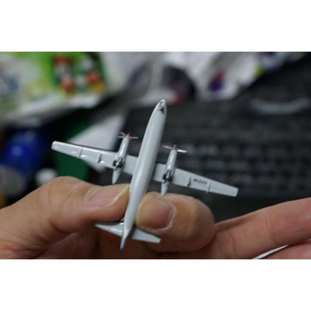 1:400 大韓航空 KOREAN AIR FOKKER F-27 AERO CLASSICS製作 非常少見-細節圖4