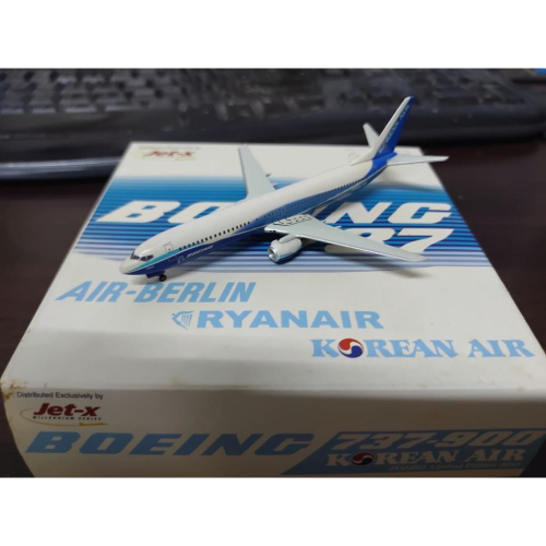 1:400 KOREAN AIRLINES 大韓航空 737-900 波音彩繪機 JET-X製作