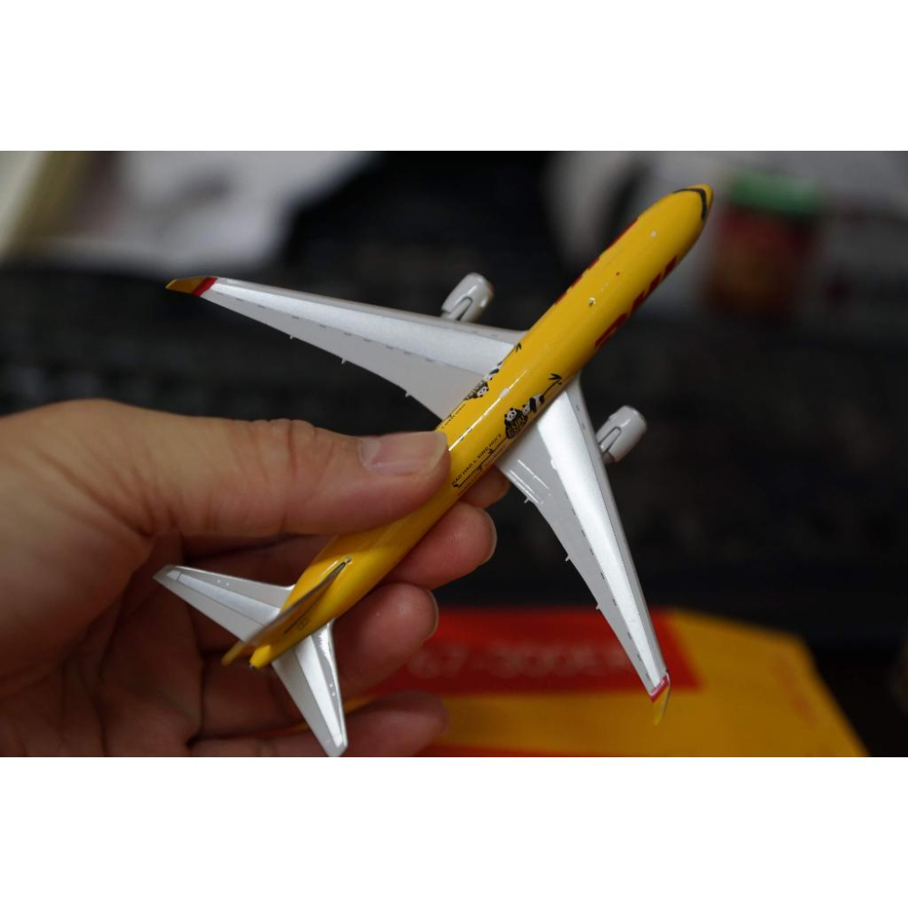 1:400 DHL UK 767-3OOERF 熊貓之旅彩繪機 G-DHLG Phoenix 製作-細節圖3