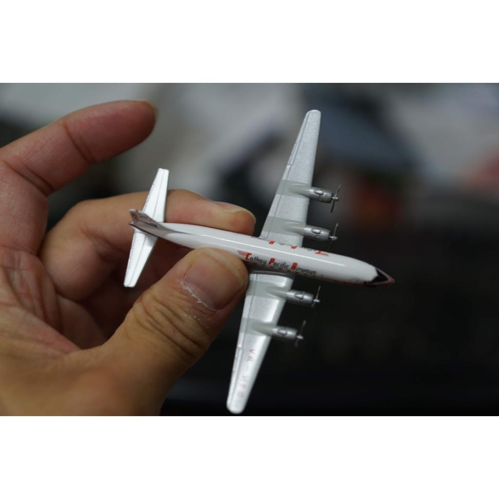 1:400 Cathay Pacific 國泰航空 Douglas DC-6 VR-HFG Herpa 製作-細節圖3