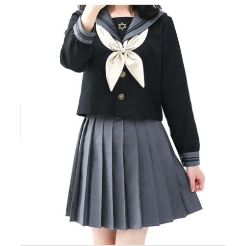 日本 高中 女生制服 整套制服 上半身加裙子 XL 不是情趣內衣 適合角色扮演或戲劇 可以搭配絲襪或泡泡襪-細節圖5