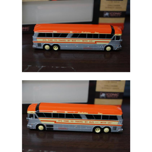 1:87 MCI MC7 Manhattan Lines 巴士模型 Iconic 製作