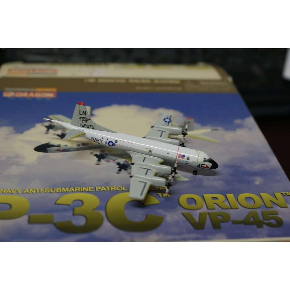 1:400 美國空軍P-3C 預警機 L-188改裝 DRAGON製作-細節圖2