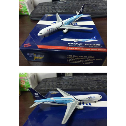 1:400 DELTA AIR 達美航空 767-300ER 彩繪機 GJ製作 金屬飛機模型