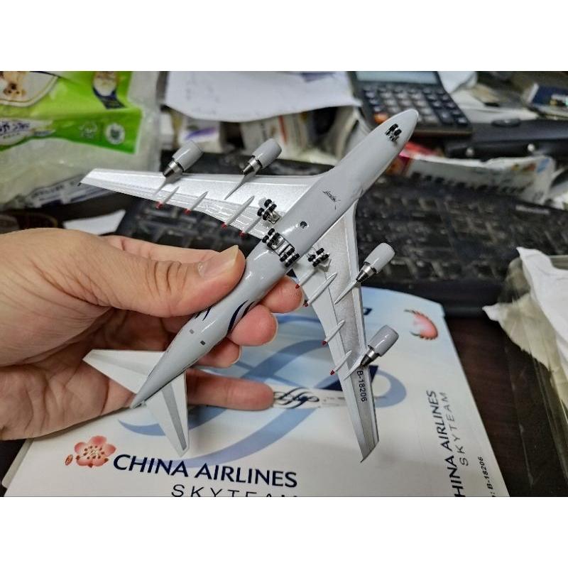 1:400 中華航空 China Airlines 747-400 B-18206 SkyTeam 彩繪 Phoenix-細節圖5