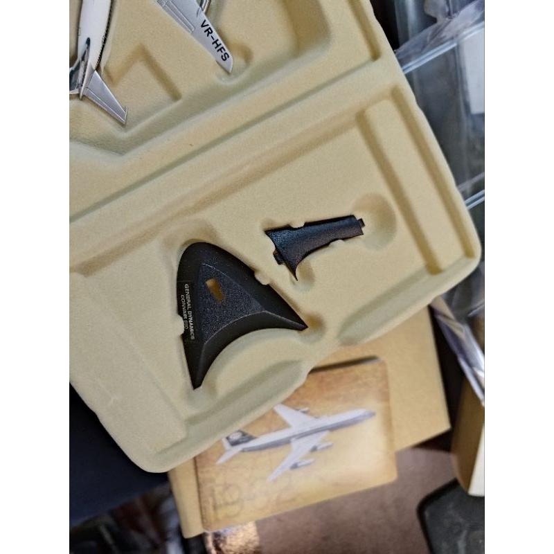 1:400 國泰航空 60週年紀念模型 Cathay Pacific   CONVAIR  CV-880   Herpa-細節圖6