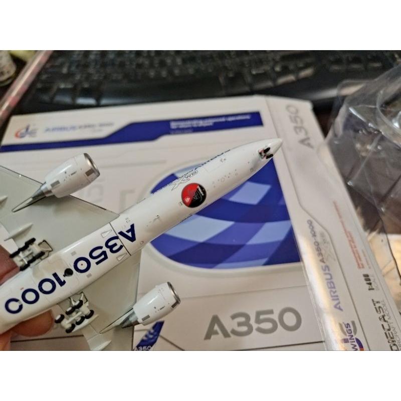 1:400 空中巴士 原廠 Airbus A350-1000 F-WMIL 0059  JC Wings製作-細節圖3