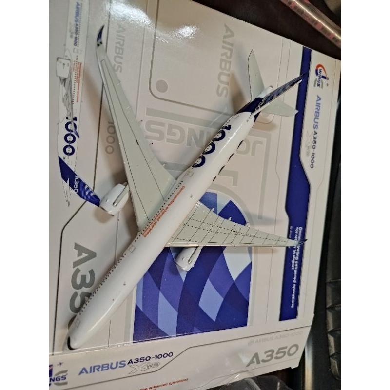 1:400 空中巴士 原廠 Airbus A350-1000 F-WMIL 0059  JC Wings製作-細節圖4