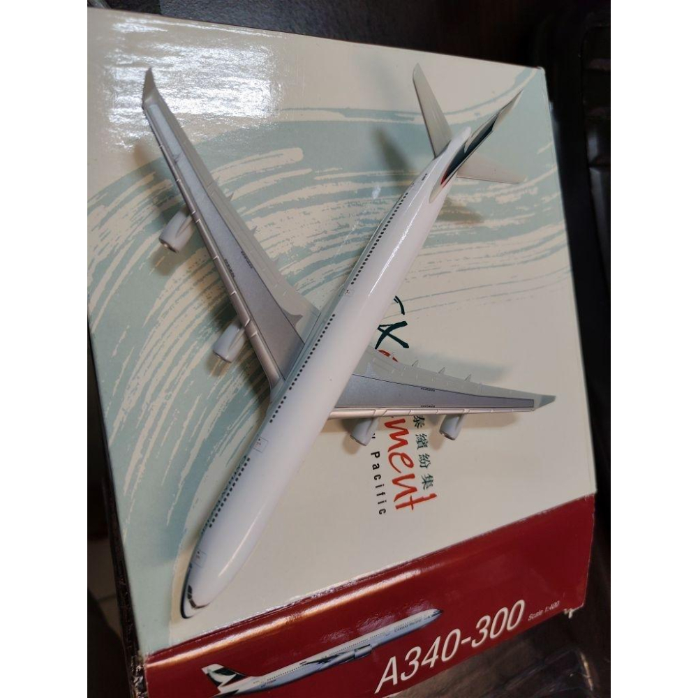 1:400 國泰航空 Cathay A340-300 B-HXK 國泰航空官方出版-細節圖5