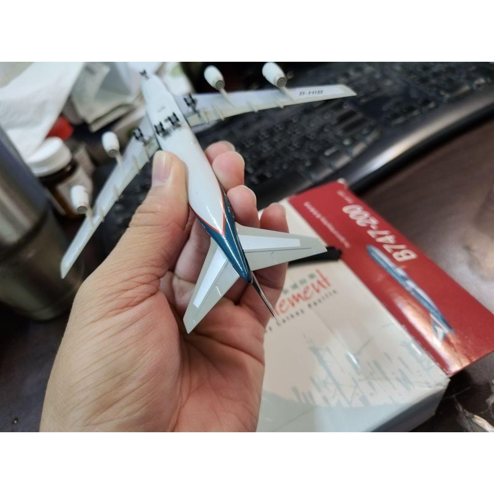 1:400 國泰航空 Cathay 747-200 B-HIB 亞洲精神號 國泰航空官方出版-細節圖5