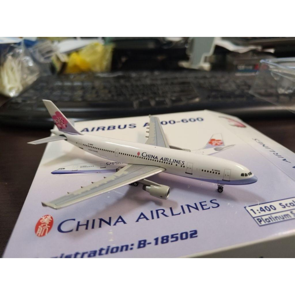 1:400 中華航空 China Airlines A300-600R B-18502 Phoenix製作-細節圖2