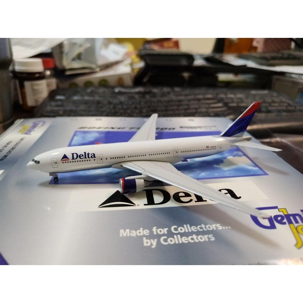 1:400 達美航空 Delta 777-200ER N863DA GEMINI JET製作-細節圖2
