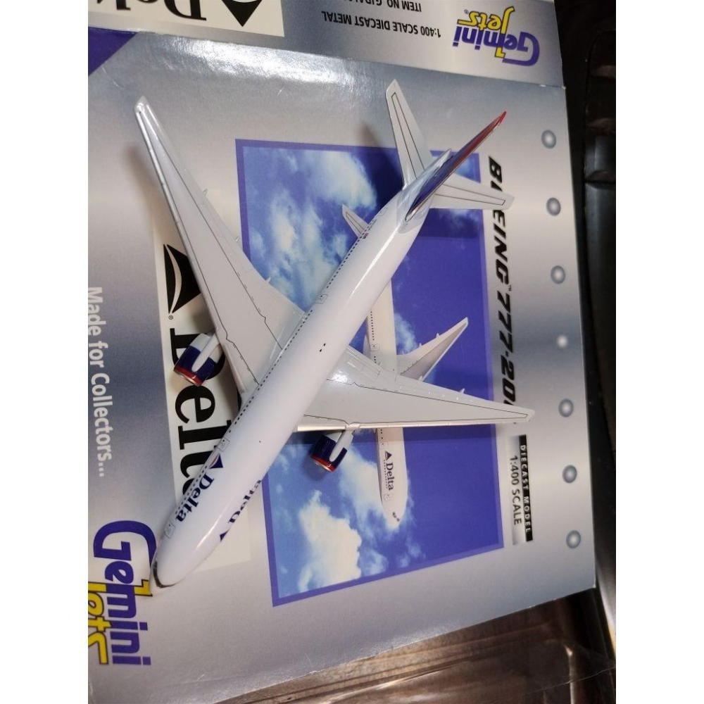 1:400 達美航空 Delta 777-200ER N863DA GEMINI JET製作-細節圖3