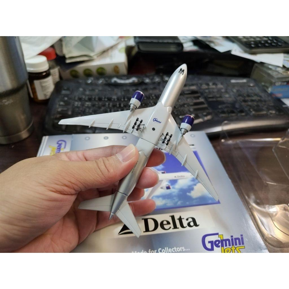 1:400 達美航空 Delta 777-200ER N863DA GEMINI JET製作-細節圖5