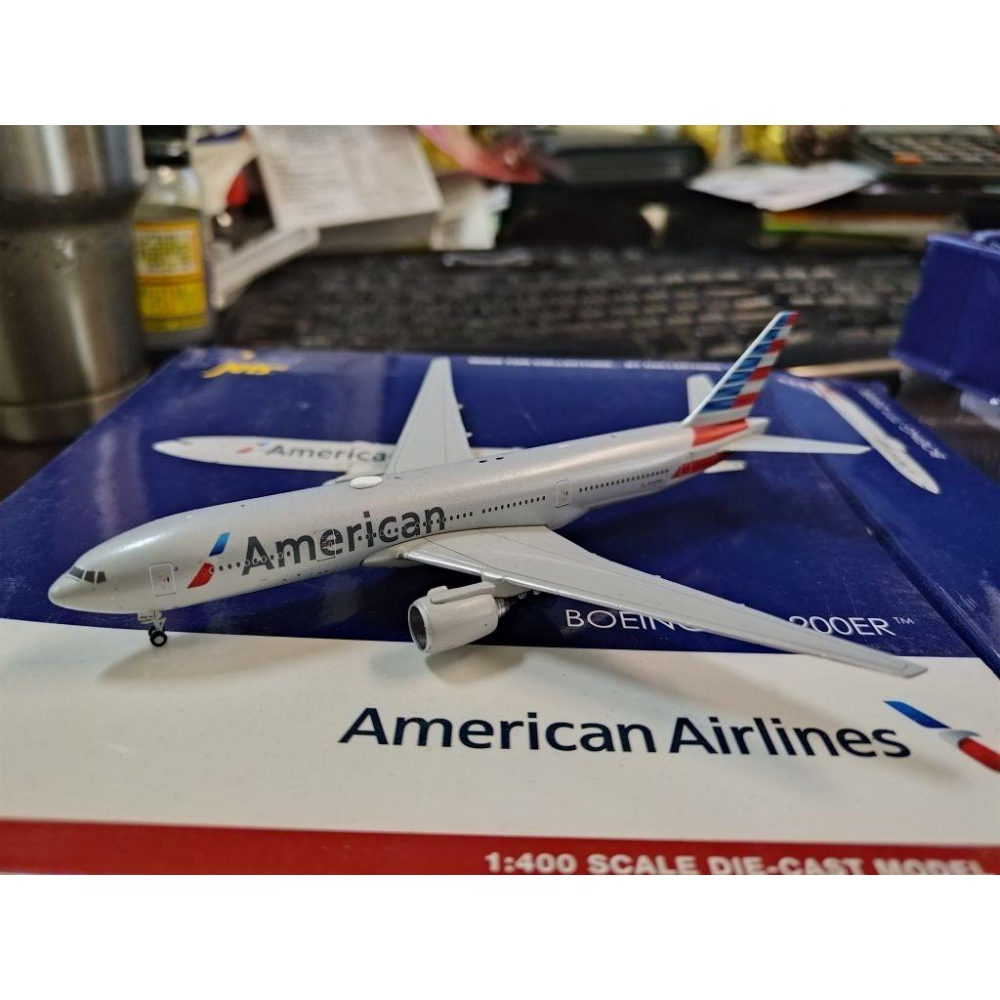 1:400 美國航空 American Airlines 777-200ER Gemini Jets製作-細節圖2