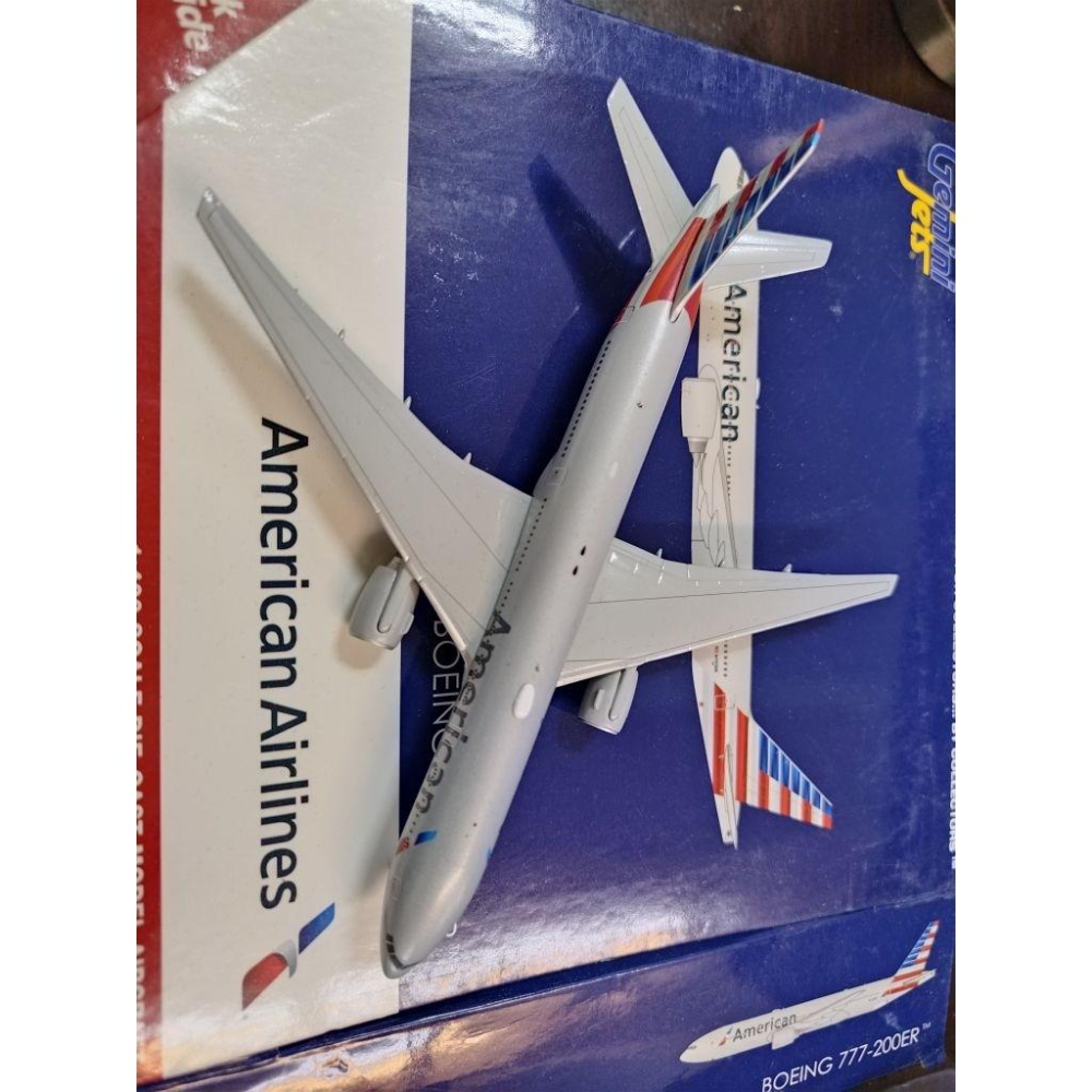 1:400 美國航空 American Airlines 777-200ER Gemini Jets製作-細節圖3