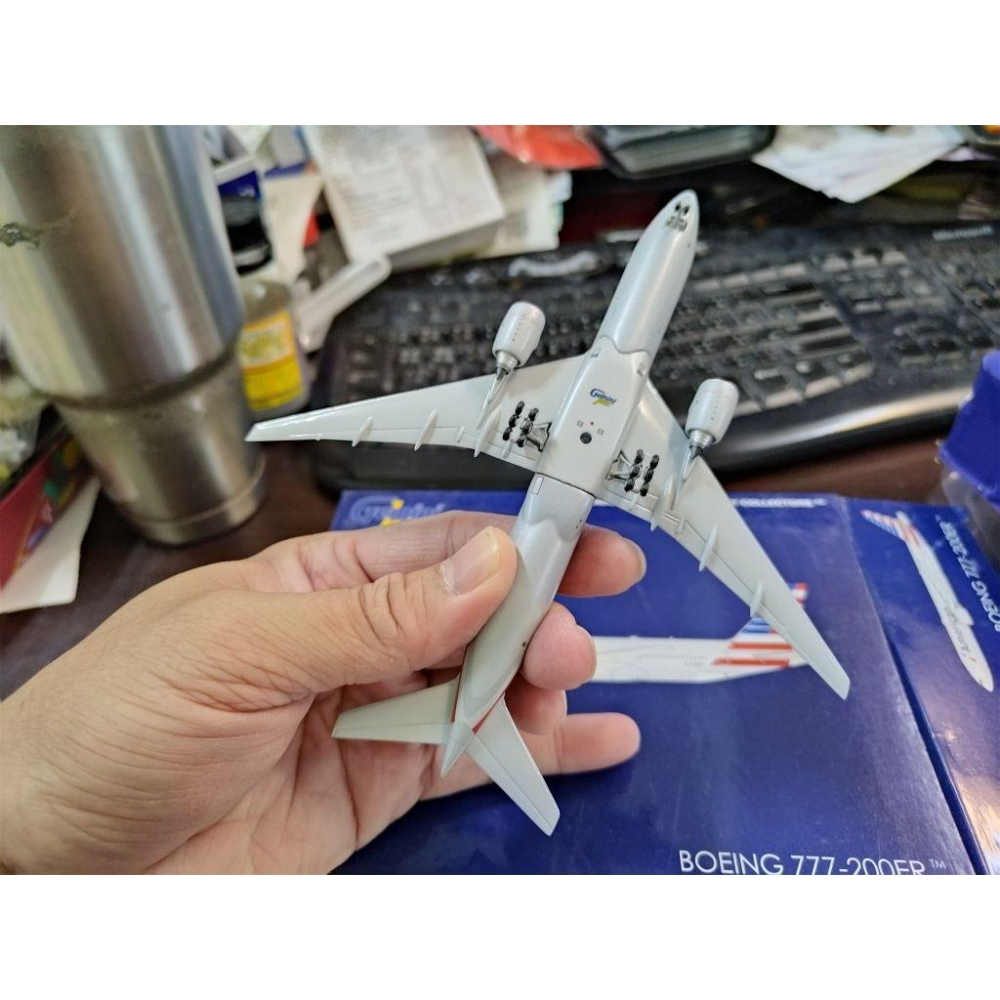1:400 美國航空 American Airlines 777-200ER Gemini Jets製作-細節圖4