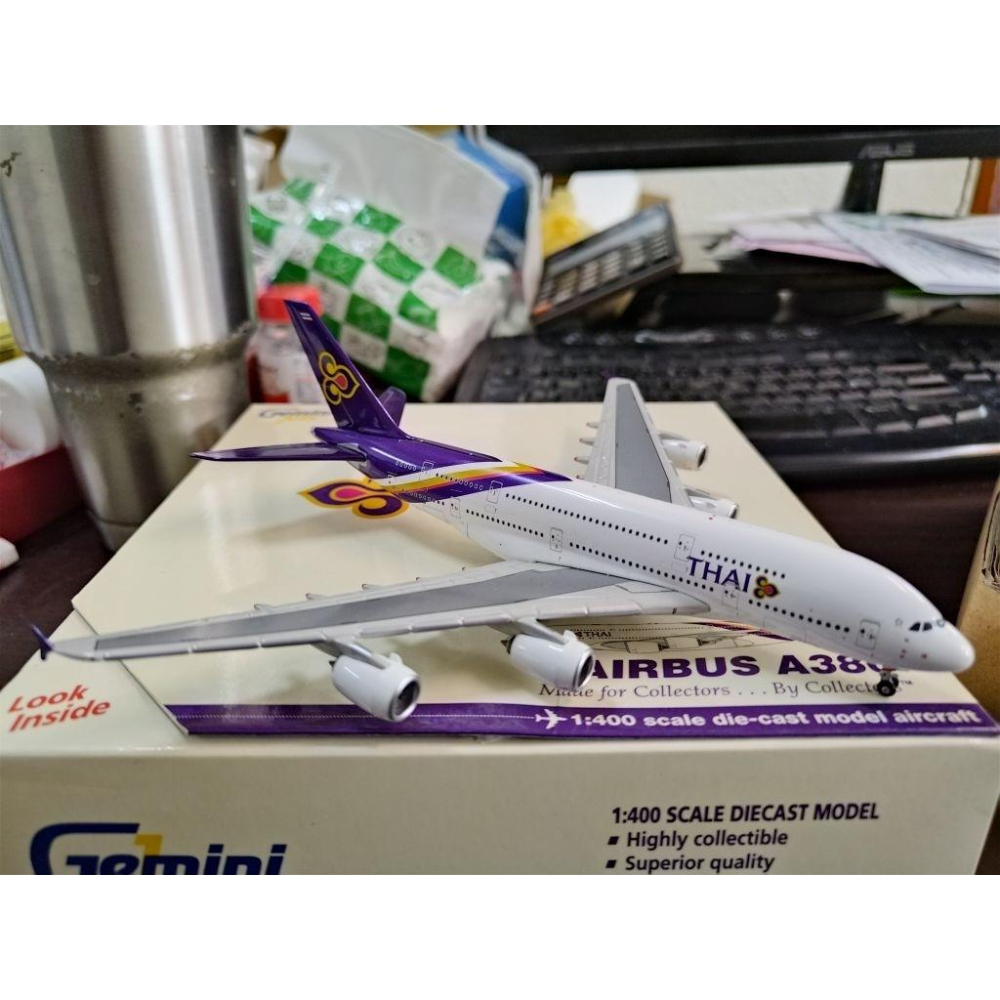 1:400 泰國航空 THAI A380  Gemini Jets製作-細節圖2